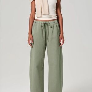 Citizens Of Humanity Aurora Pull On Sage Wide-Leg Pants